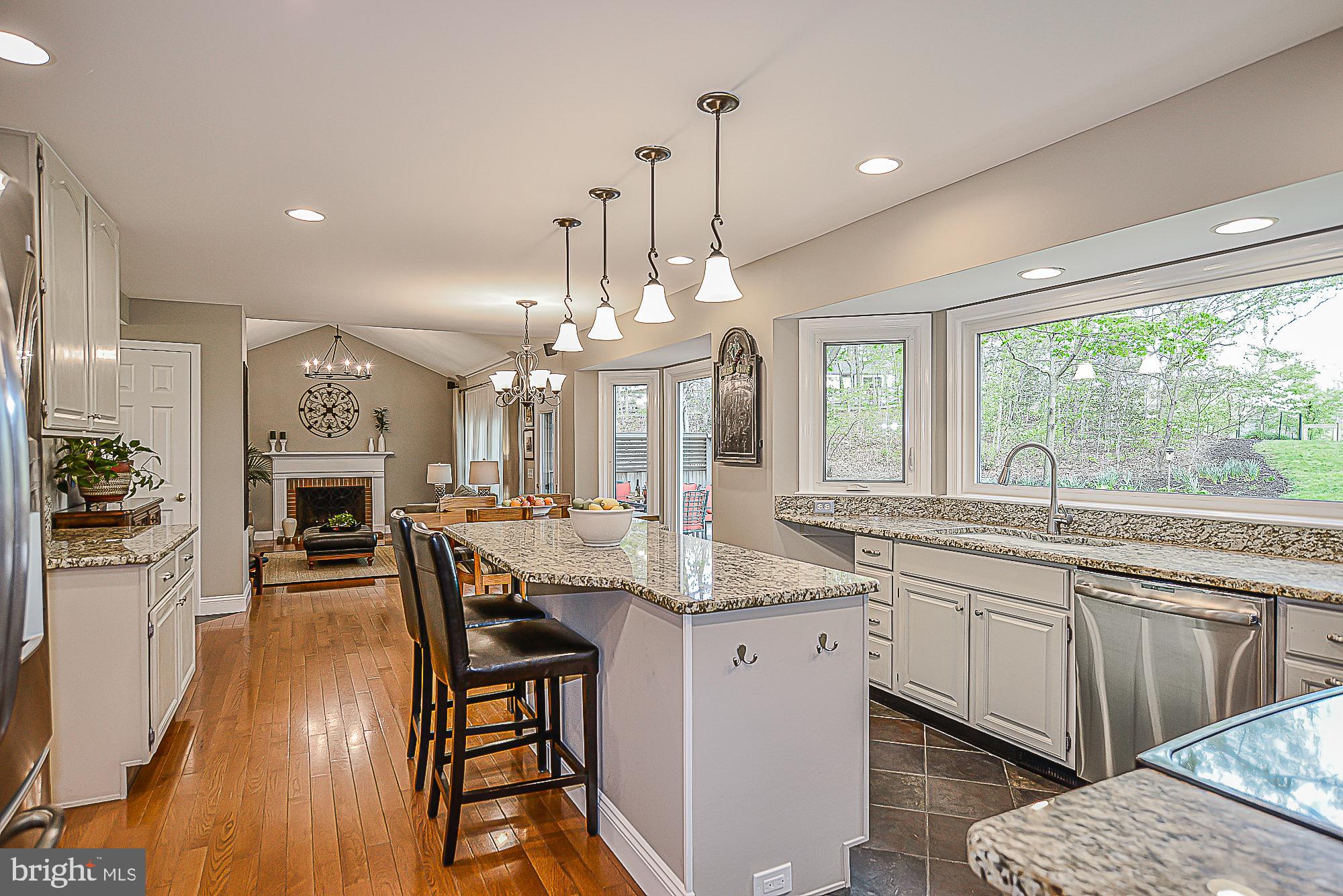 9291 Davis Drive Lorton, VA 22079 - Photo 4 of 57 Gourmet Kitchen with huge picture window over sink