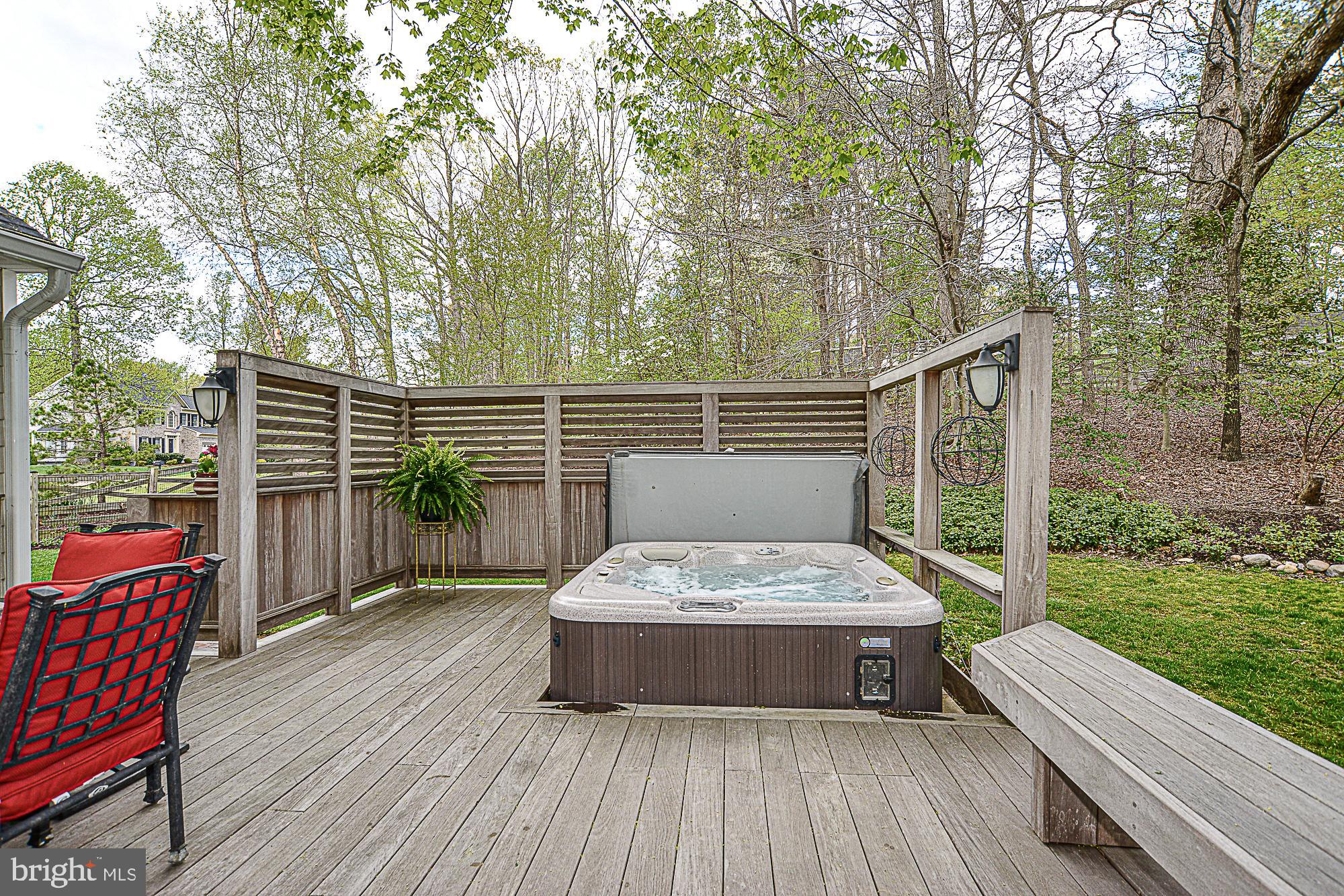 9291 Davis Drive Lorton, VA 22079 - Photo 8 of 57 Relax in the built-in hot tub