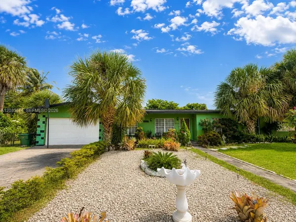 a view of a house with a patio