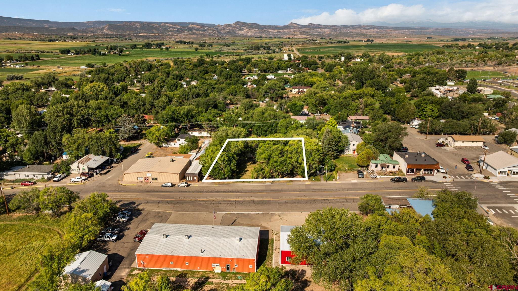 554 Main Street Nucla, CO 81424 - Photo 38 of 41 an aerial view of a city