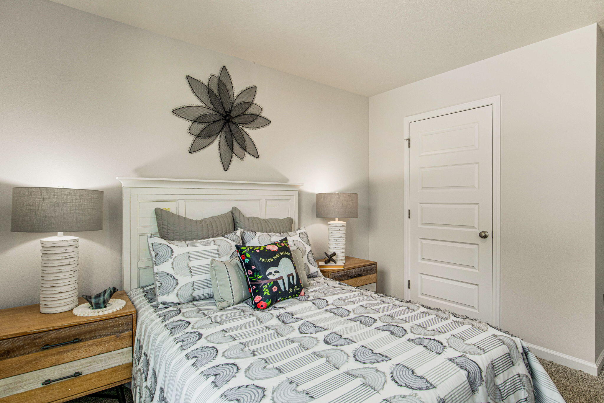 327 Flounder Street Crestview, FL 32539 - Photo 18 of 45 a bedroom with a bed and a window