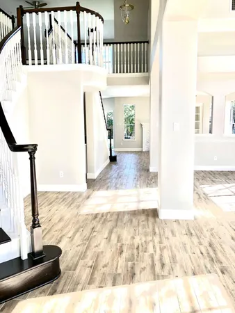 a view of a living room