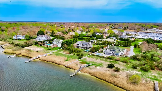 a view of swimming pool with a garden
