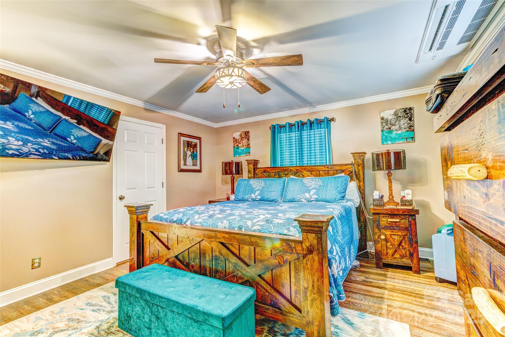 253 Suncrest Road Cherryville, NC 28021 - Photo 25 of 33 a view of a dining room with furniture and a chandelier fan