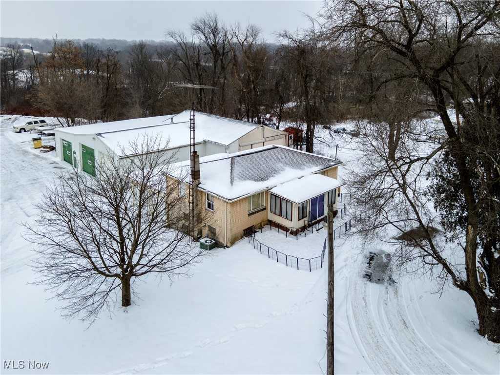 794 Benton Road Salem, OH 44460 - Photo 35 of 44 View of snowy aerial view