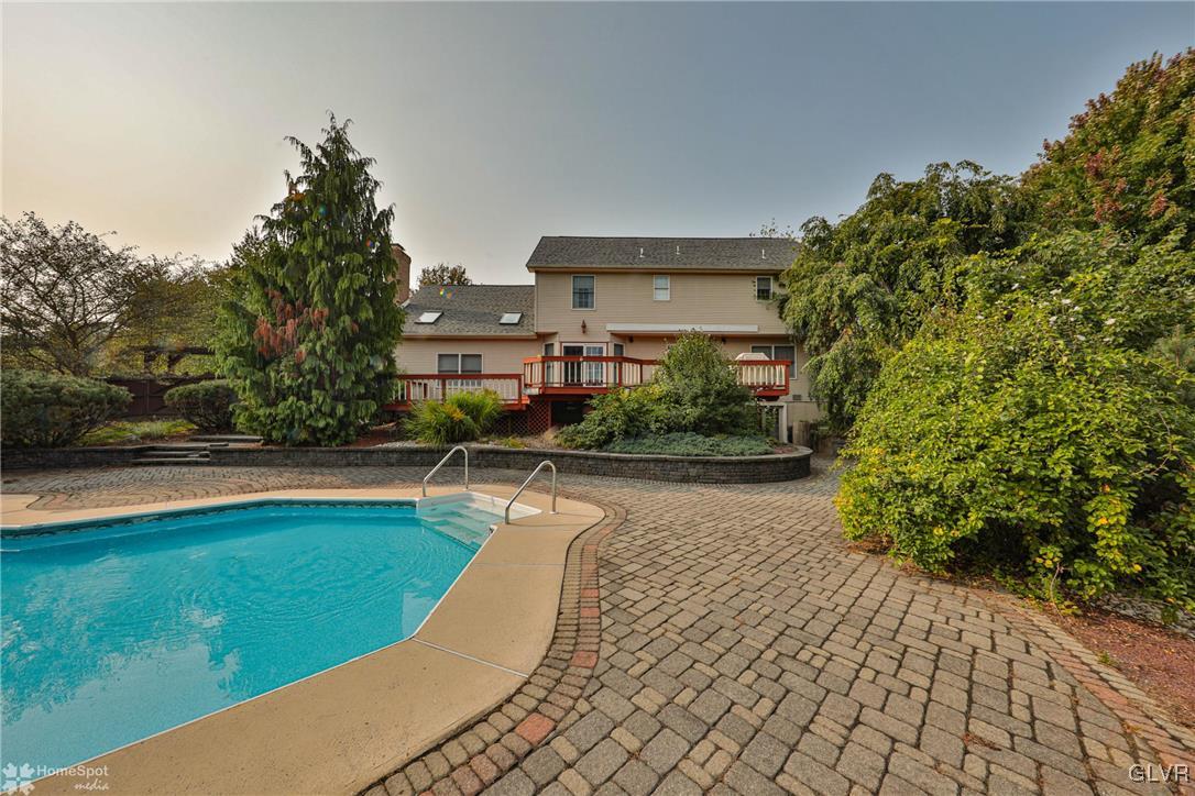 517 Roberts Road Nazareth, PA 18064 - Photo 16 of 50 a view of a swimming pool with a patio