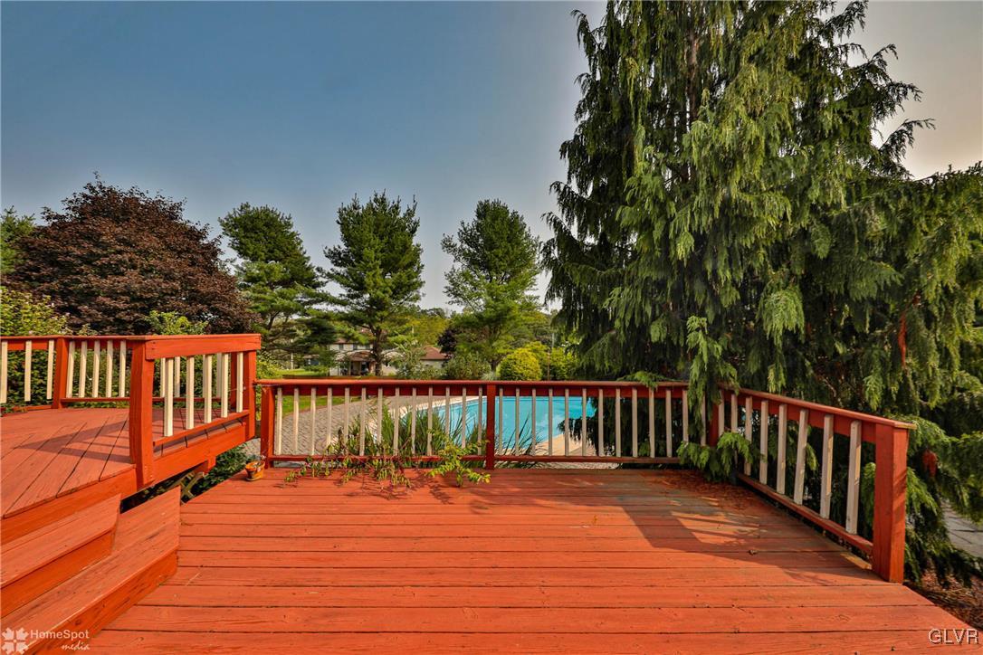 517 Roberts Road Nazareth, PA 18064 - Photo 7 of 50 a balcony with wooden floor