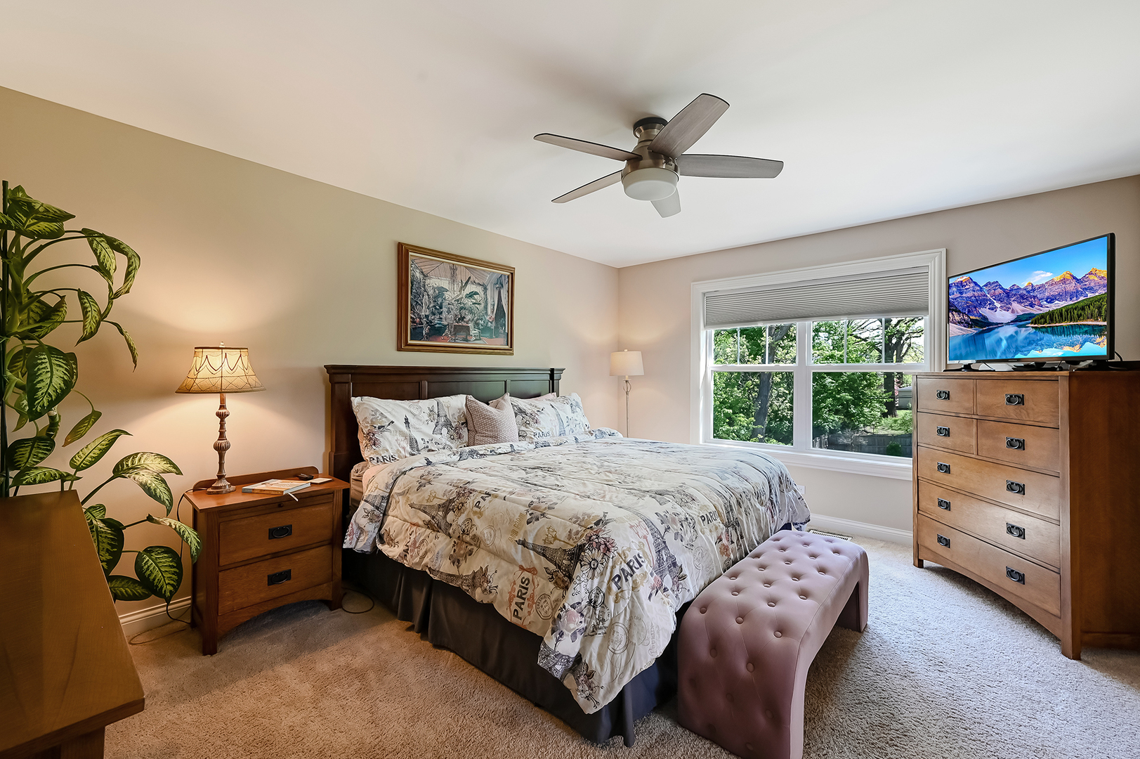 5607 Hillcrest Road Downers Grove, IL 60516 - Photo 26 of 50 a bedroom with a bed a couch and a window