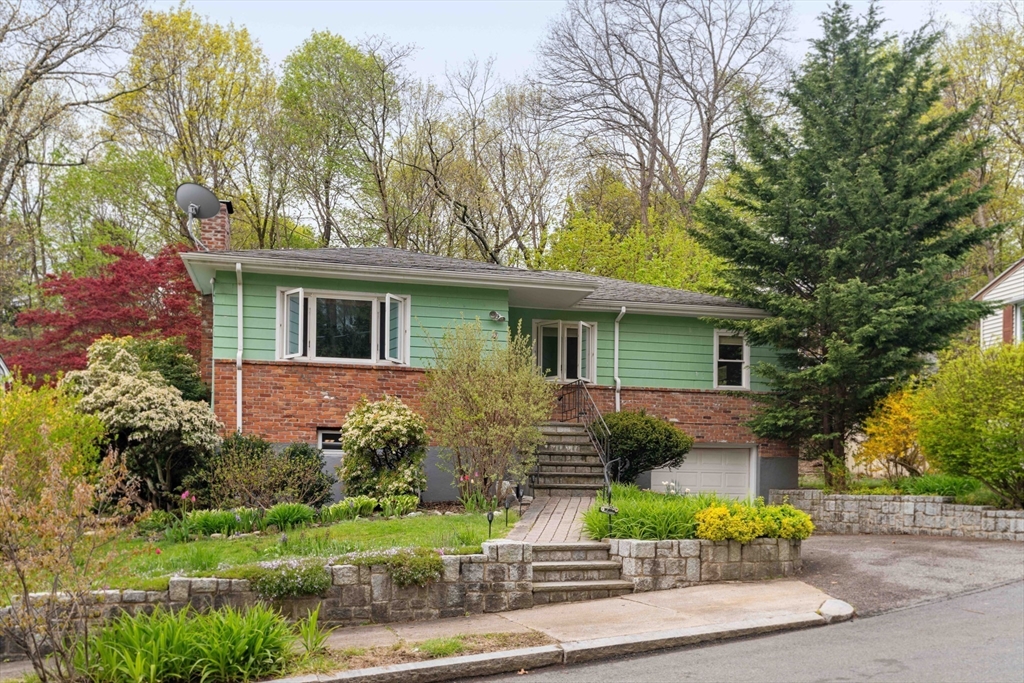22 Rambler Road Boston, MA 02130 - Photo 21 of 28 front view of a house with a yard