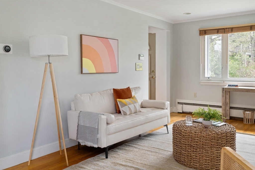 22 Rambler Road Boston, MA 02130 - Photo 5 of 28 a living room with furniture and a rug