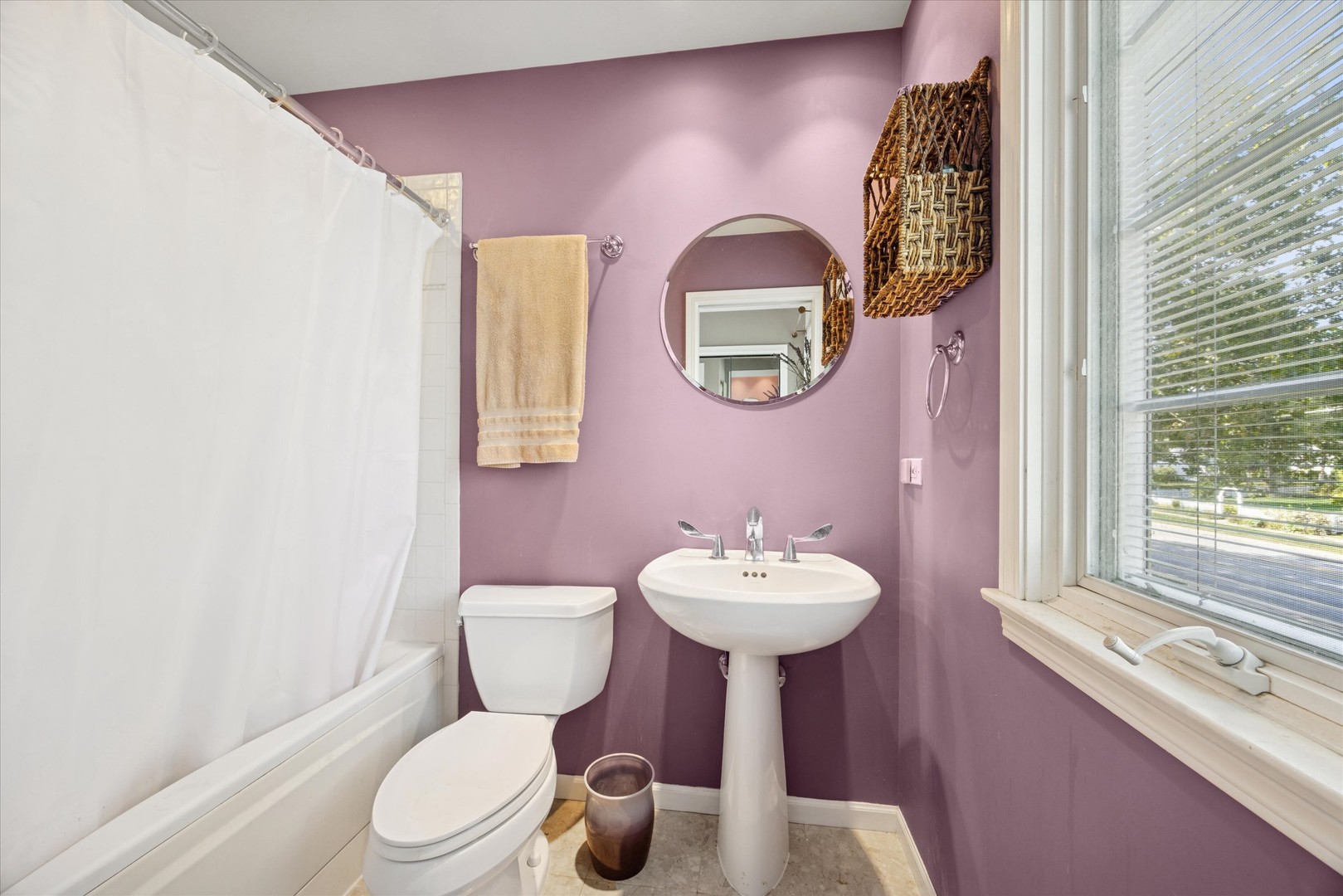 1115 North Main Street Wheaton, IL 60187 - Photo 14 of 27 a bathroom with a sink mirror and toilet