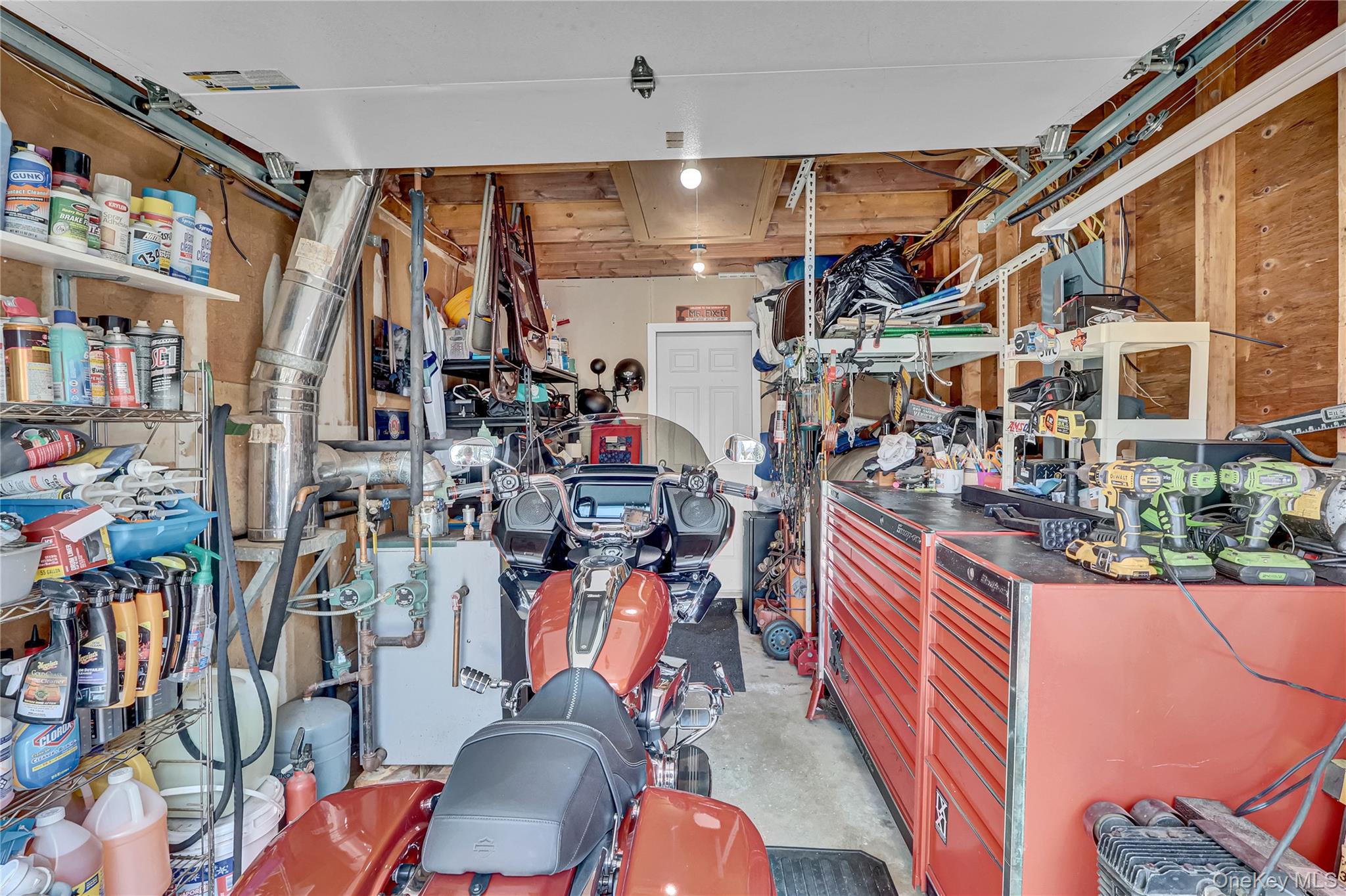 171 Prince Road Rocky Point, NY 11778 - Photo 31 of 35 Attached garage houses the oil tank and heating system