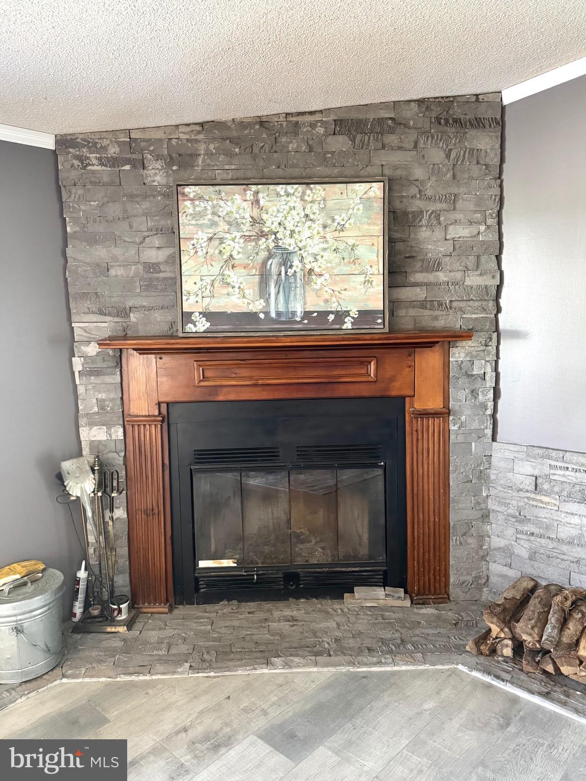 701 Cassel Road, Unit 105 Manchester, PA 17345 - Photo 18 of 35 a fireplace with a clock on top of it