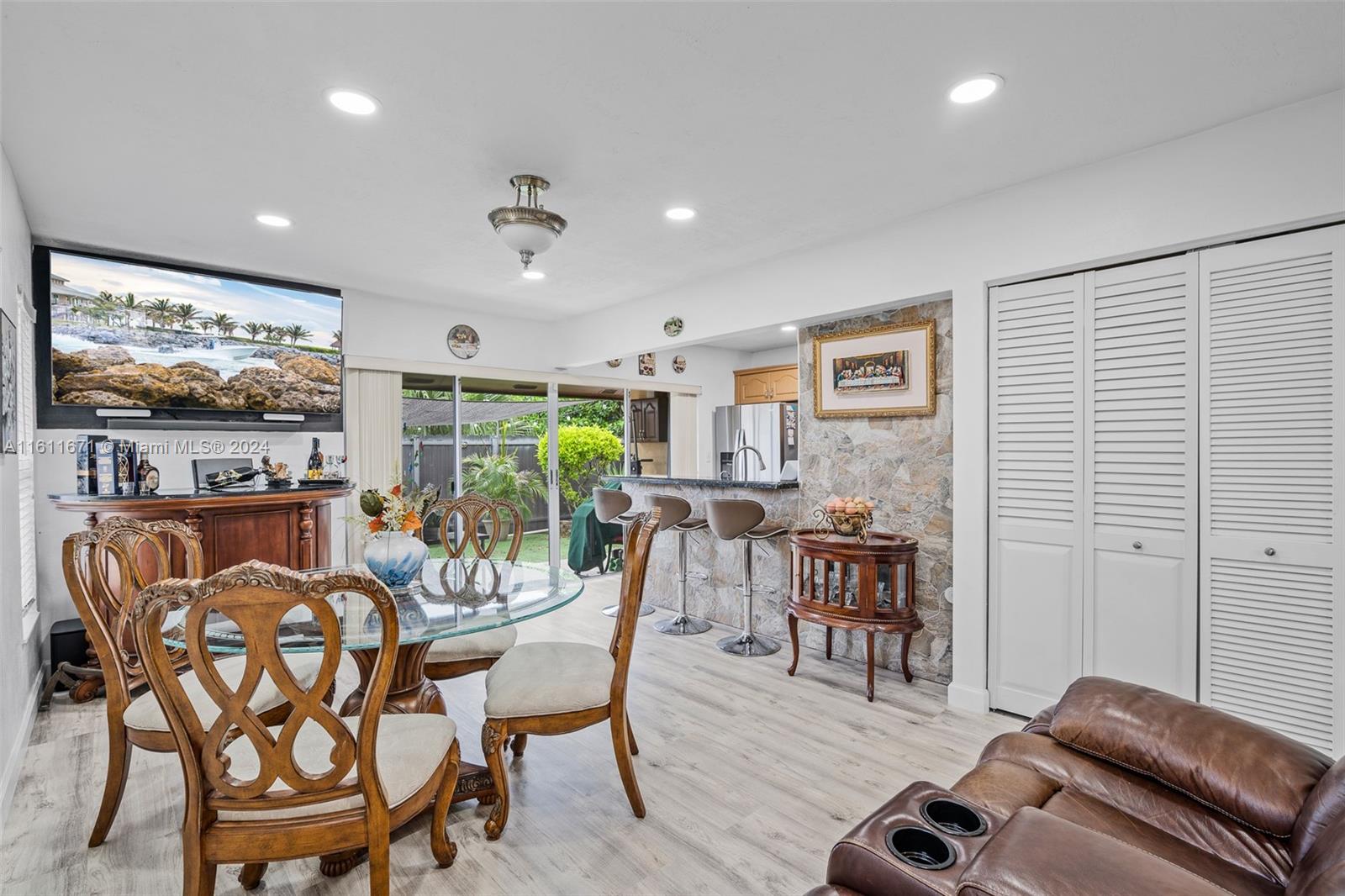 11914 Southwest 125th Place Miami, FL 33186 - Photo 9 of 31 a view of a dining room with furniture window and outside view