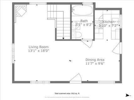 a picture of a floor plan