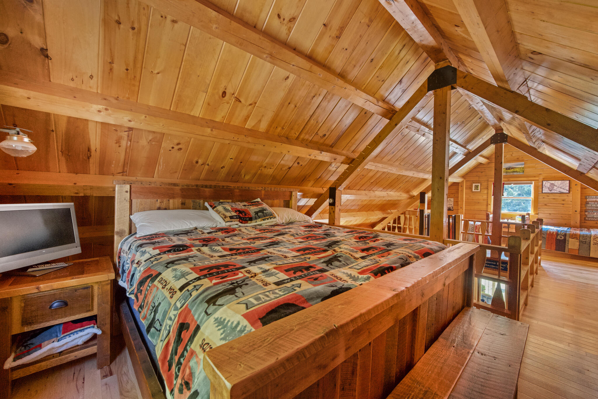 49 Map Pi010 Plan 11 Millinocket, ME 04462 - Photo 34 of 71 Loft Bedroom One with King Size Bed