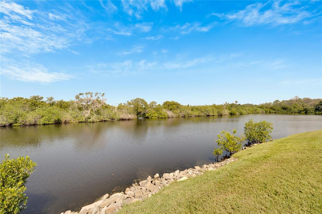 4112 Hampton Drive New Port Richey, FL 34652 - Photo 31 of 73 a view of a lake with a city