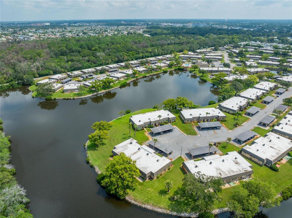 4112 Hampton Drive New Port Richey, FL 34652 - Photo 44 of 73 a picture of city view with lake view