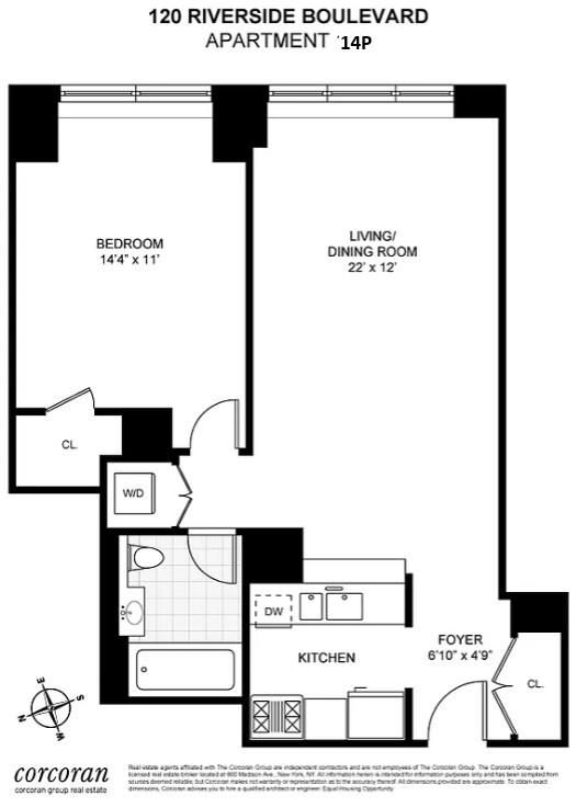 120 Riverside Boulevard, Unit 14P Manhattan, NY 10069 - Photo 8 of 8