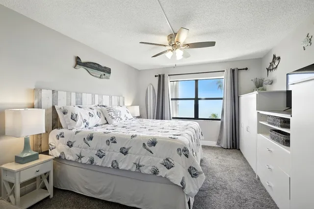 a view of a garden from a balcony