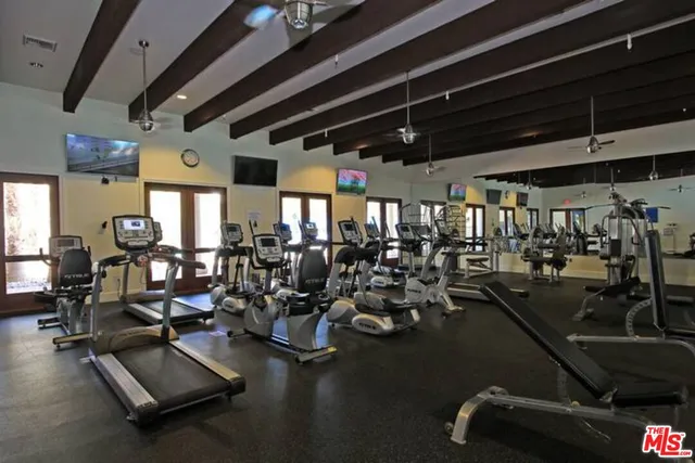 an outdoor view of garden with patio