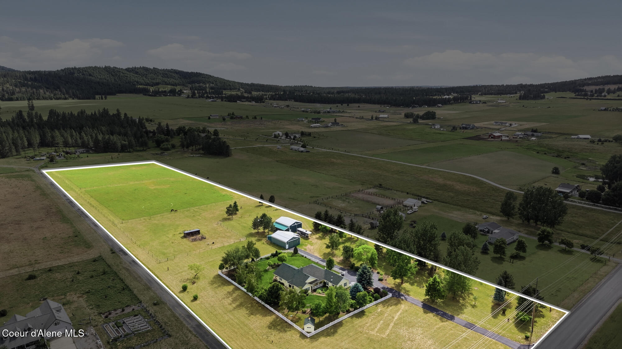 6909 West Ridgeway Road Deer Park, WA 99006 - Photo 69 of 70 property line 2