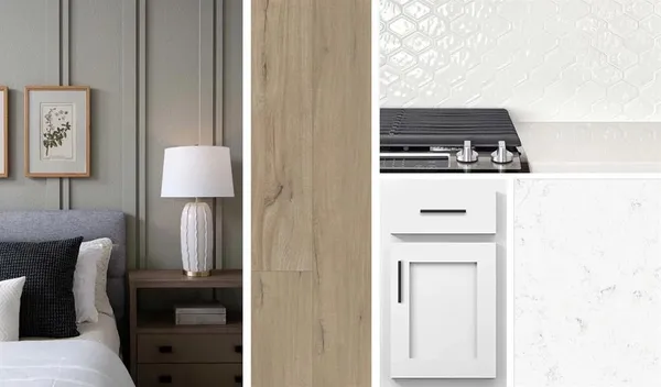 a kitchen with a refrigerator a stove a washer and dryer