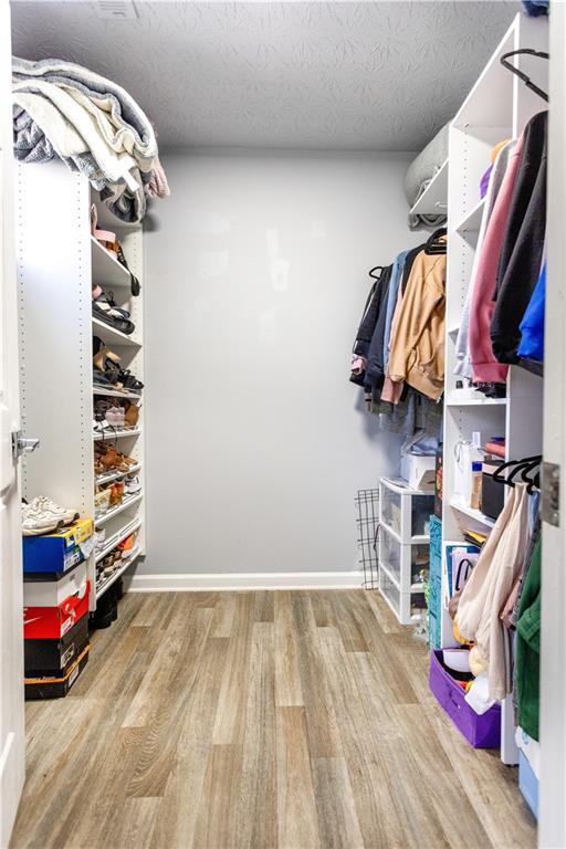 269 Silver Ridge Drive Dallas, GA 30157 - Photo 23 of 33 a view of walk in closet with clothes and shoes