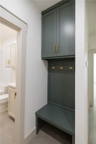 a bathroom with a sink