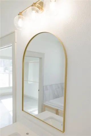 a view of wooden floor in a room