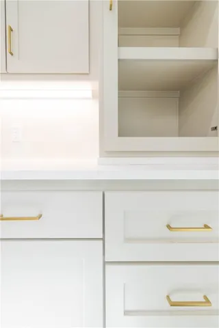 a close view of washer and dryer