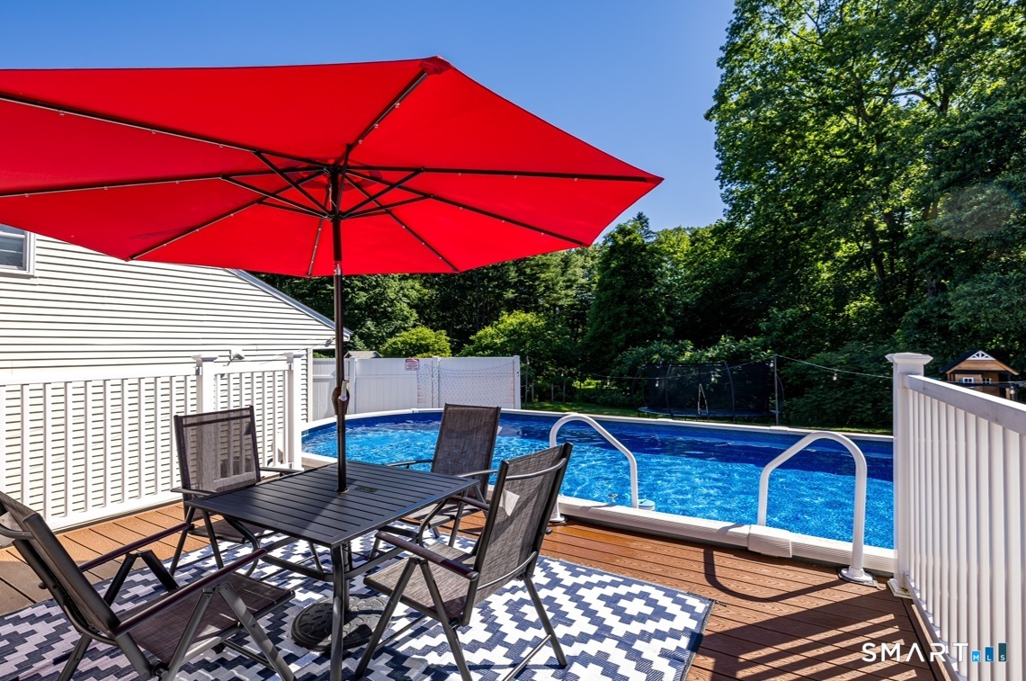 32 Franklin Road Cromwell, CT 06416 - Photo 31 of 40 32 Franklin - Back Yard Paradise with large pool, 2 decks