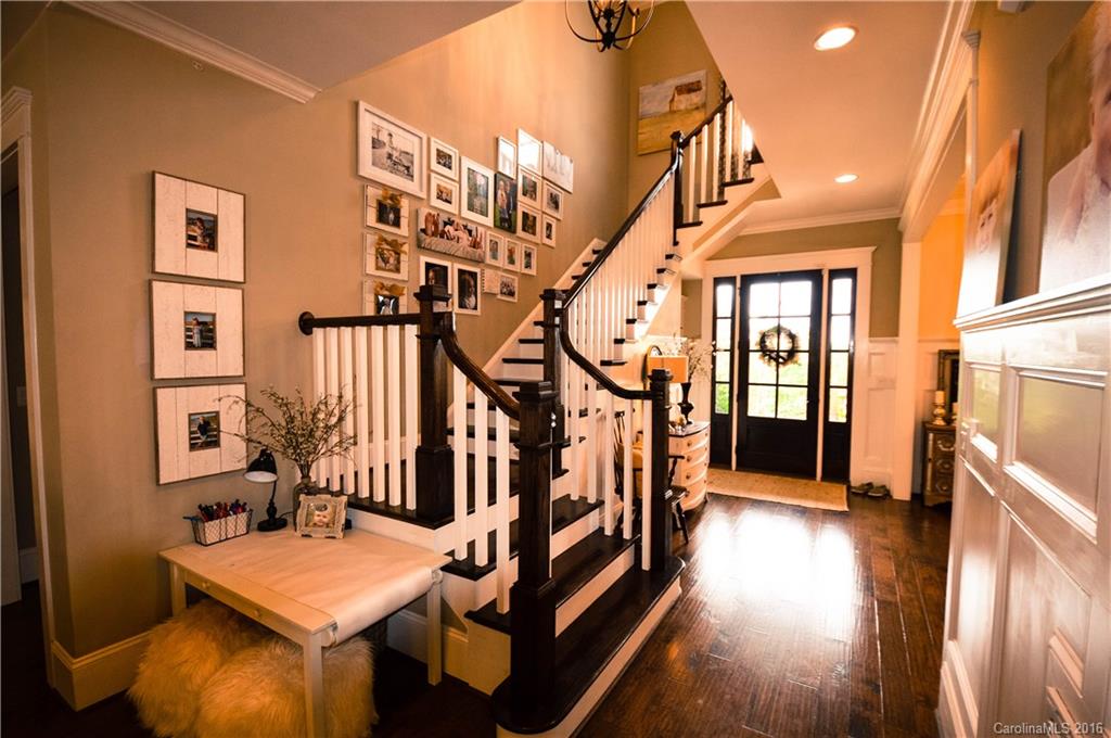 1024 Perriwinkle Lane Fort Mill, SC 29708 - Photo 3 of 24 a view of entryway and hall with wooden floor