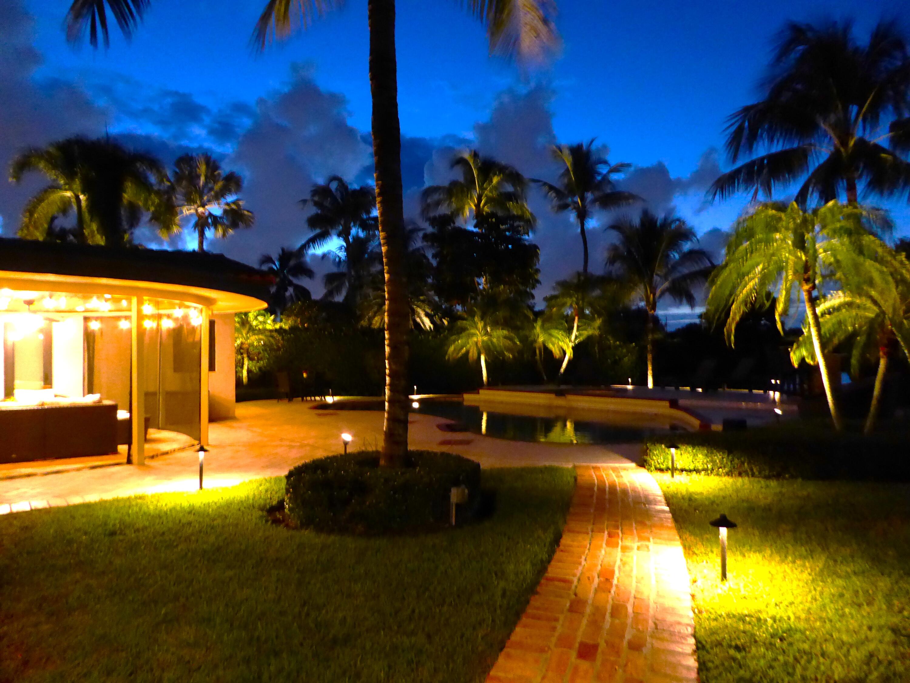 1069 West Palmetto Park Road Boca Raton, FL 33486 - Photo 50 of 54 Sideyard Dusk