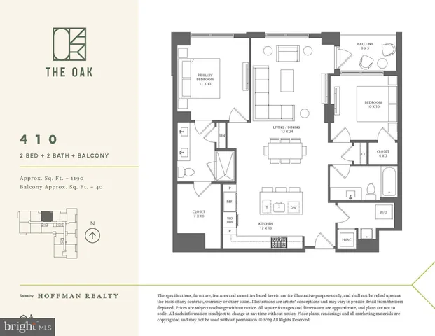 $770,000 | 255 West Falls Station Boulevard, Unit 410, Falls Church, VA 22043