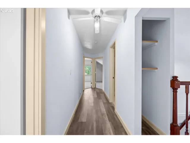 a view interior of the house and wooden floor