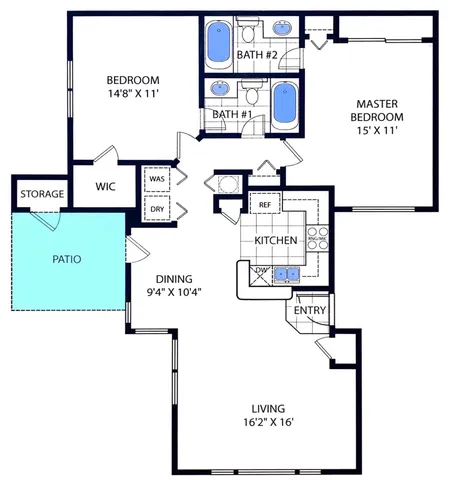 $2,375 | 1011 Crystal Way, Unit P, Delray Beach, FL 33444