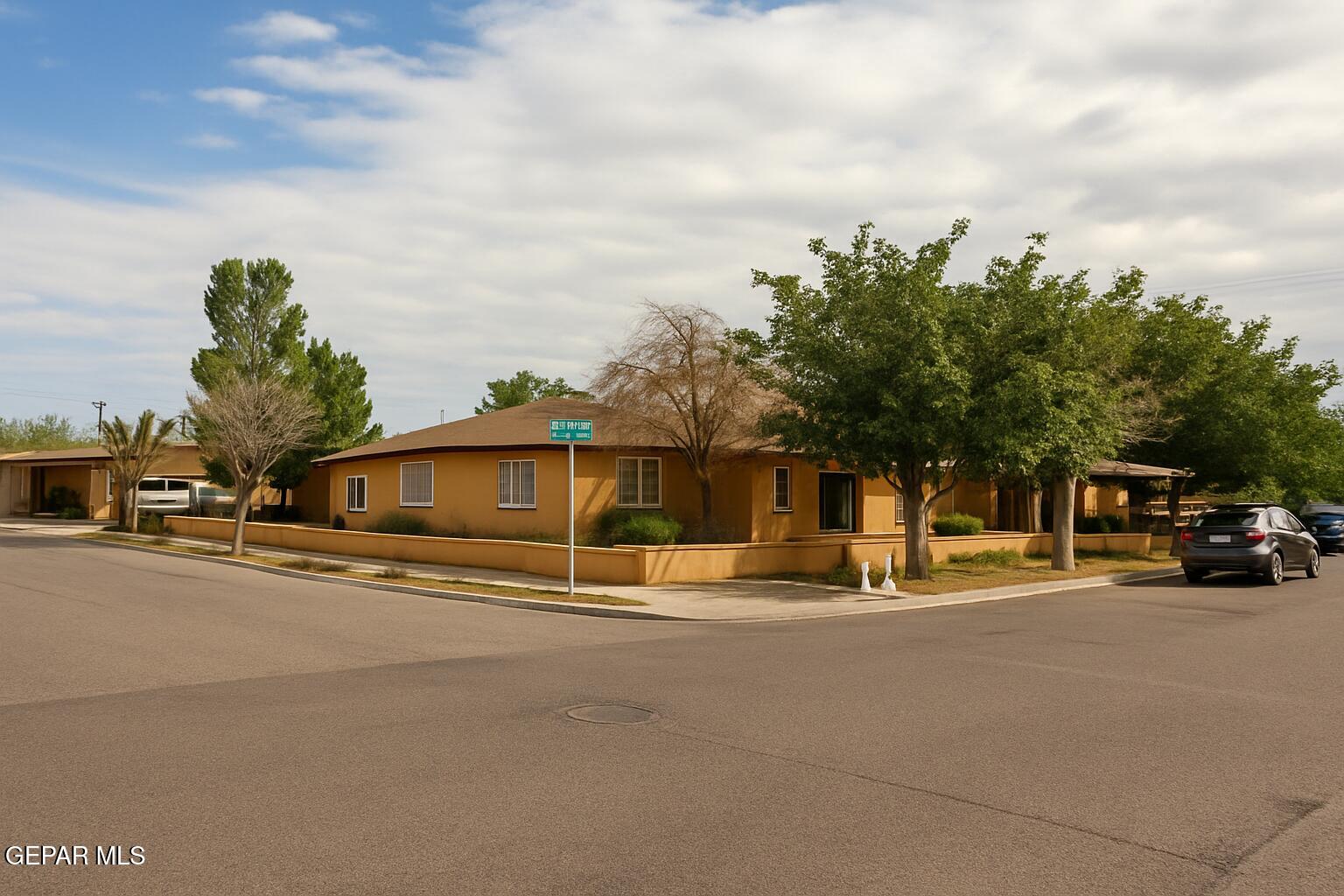 525 Margarita Street Anthony, TX 79821 - Photo 2 of 20 a view of street with parked cars