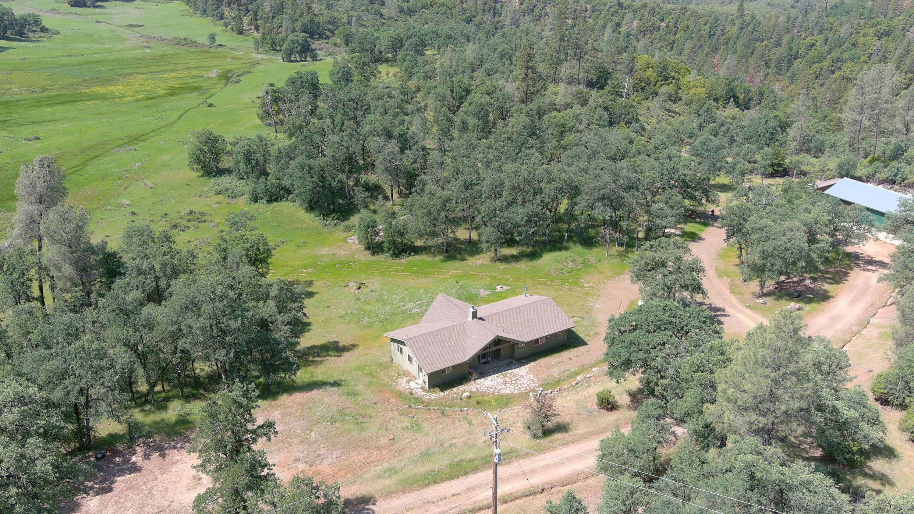 13080 Fern Road Whitmore, CA 96096 - Photo 10 of 49 an aerial view of a house with a yard