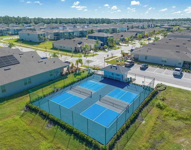 a view of a city with an ocean