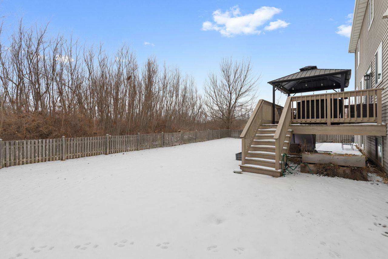 2561 Hennig Road Hampshire, IL 60140 - Photo 32 of 36 a view of entryway and hall with wooden floor