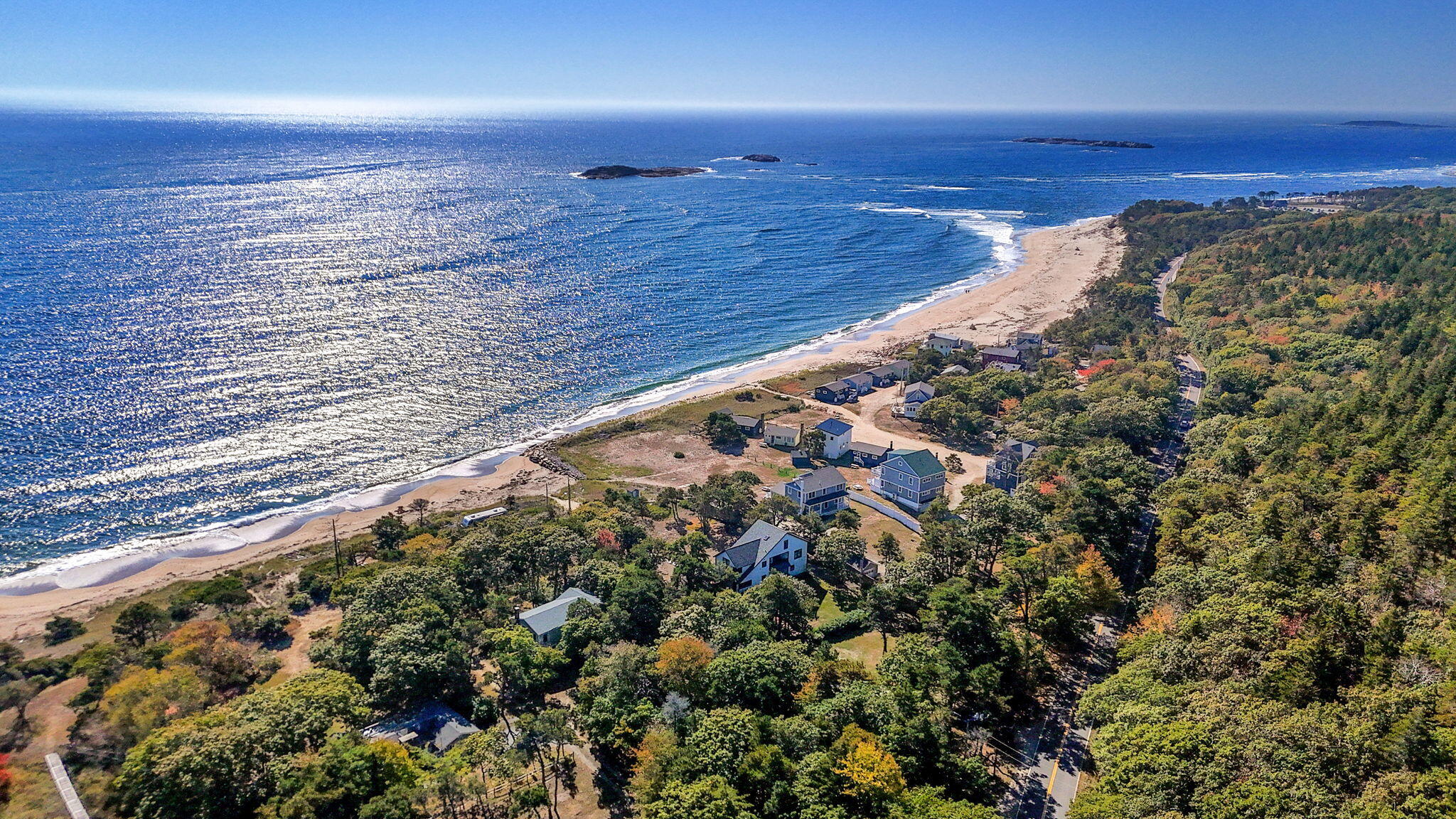 823 Popham Road Phippsburg, ME 04562 - Photo 3 of 82 1-web-or-mls-DJI_20251006115216_0040_D