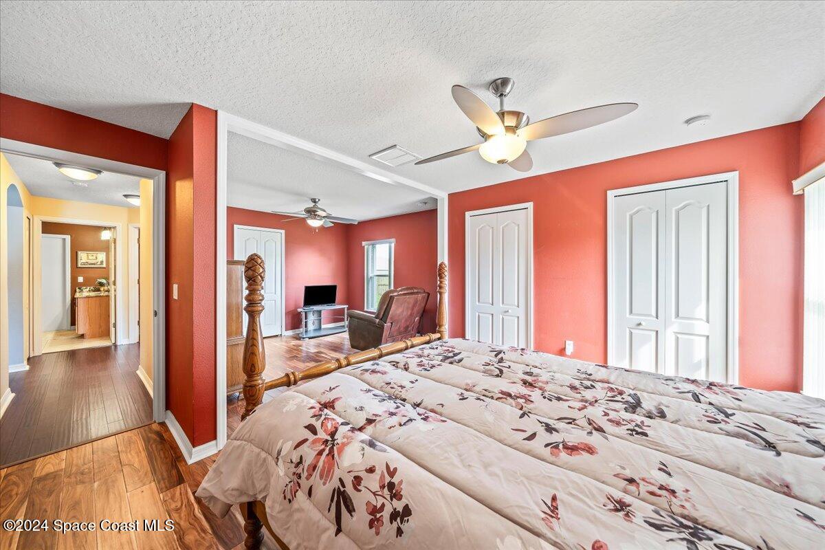 1952 Gloria Circle Palm Bay, FL 32905 - Photo 32 of 47 Bed 4 - wall open to bed 3