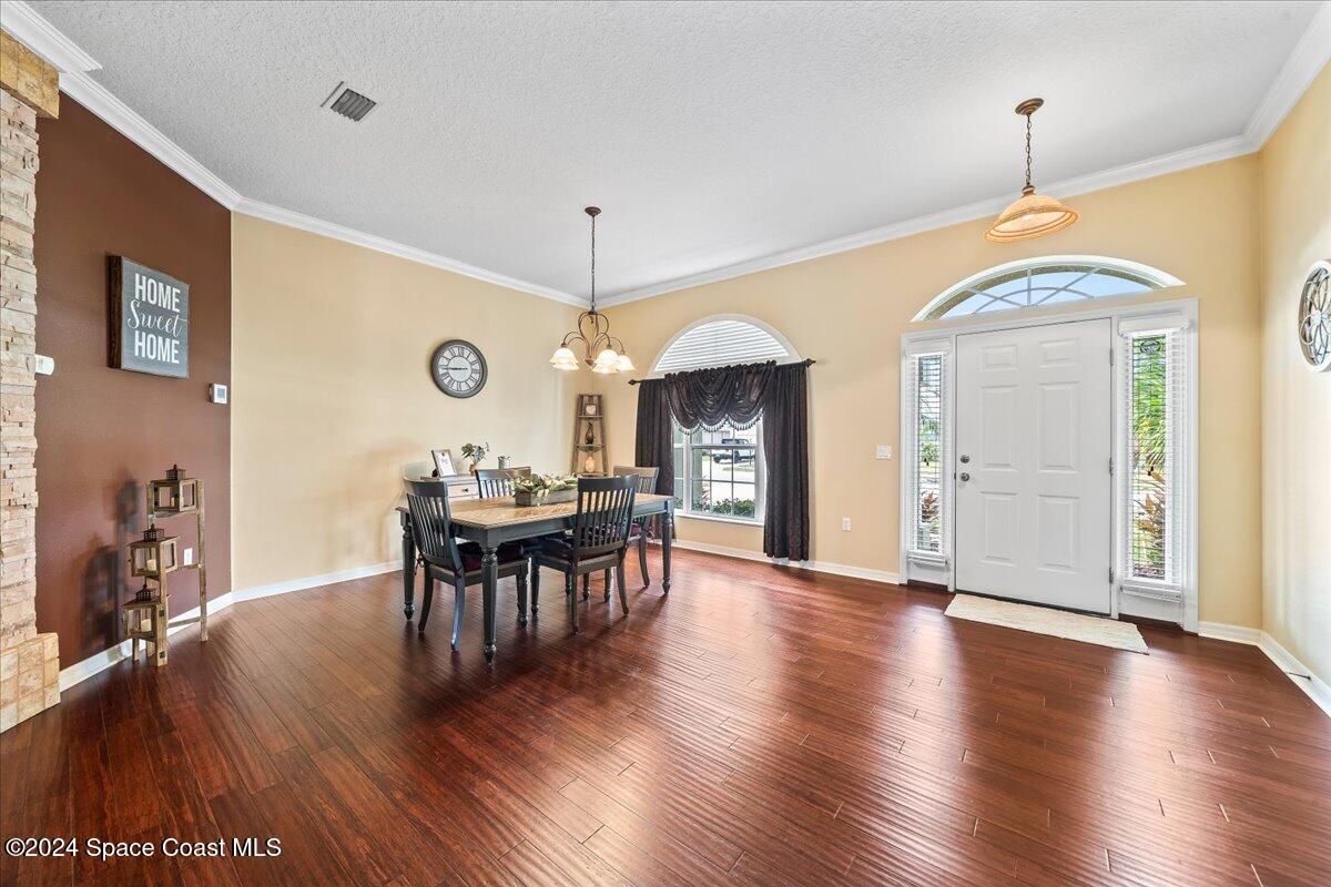 1952 Gloria Circle Palm Bay, FL 32905 - Photo 6 of 47 Large dining room open plan