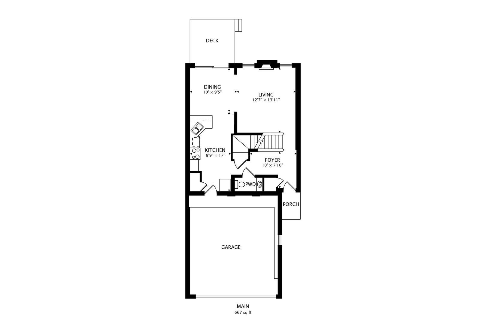 565 Goodwin Drive Bolingbrook, IL 60440 - Photo 43 of 44 a picture of a floor plan