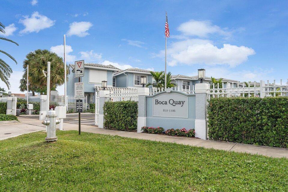 1052 Jeffery Street Boca Raton, FL 33487 - Photo 27 of 29 Boca Quay entrance