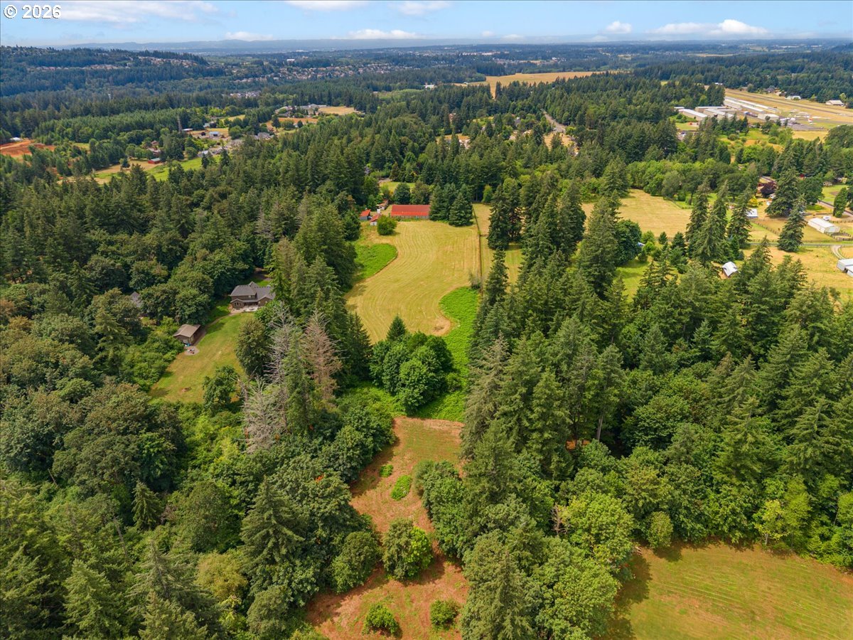 27214 Northeast Robinson Road Camas, WA 98607 - Photo 20 of 24 an aerial view of a houses with a lake view