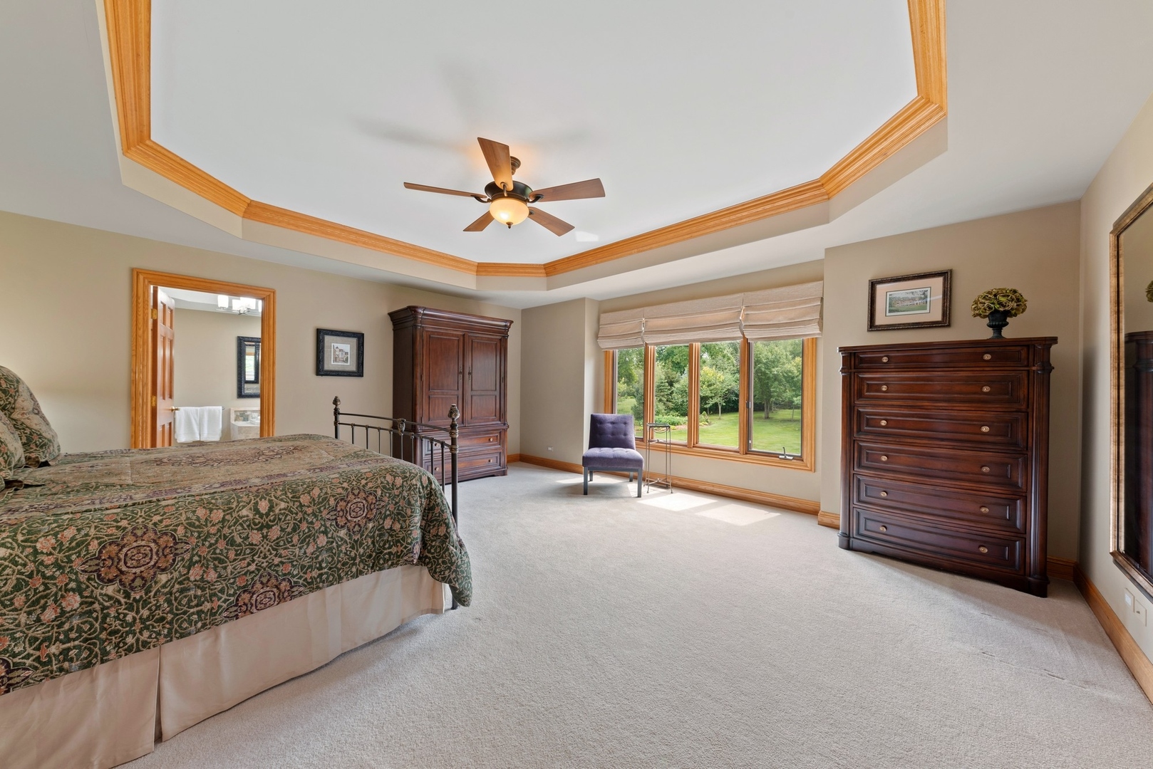 776 North Inverway Road Inverness, IL 60067 - Photo 11 of 31 a bed room with a bed and a television