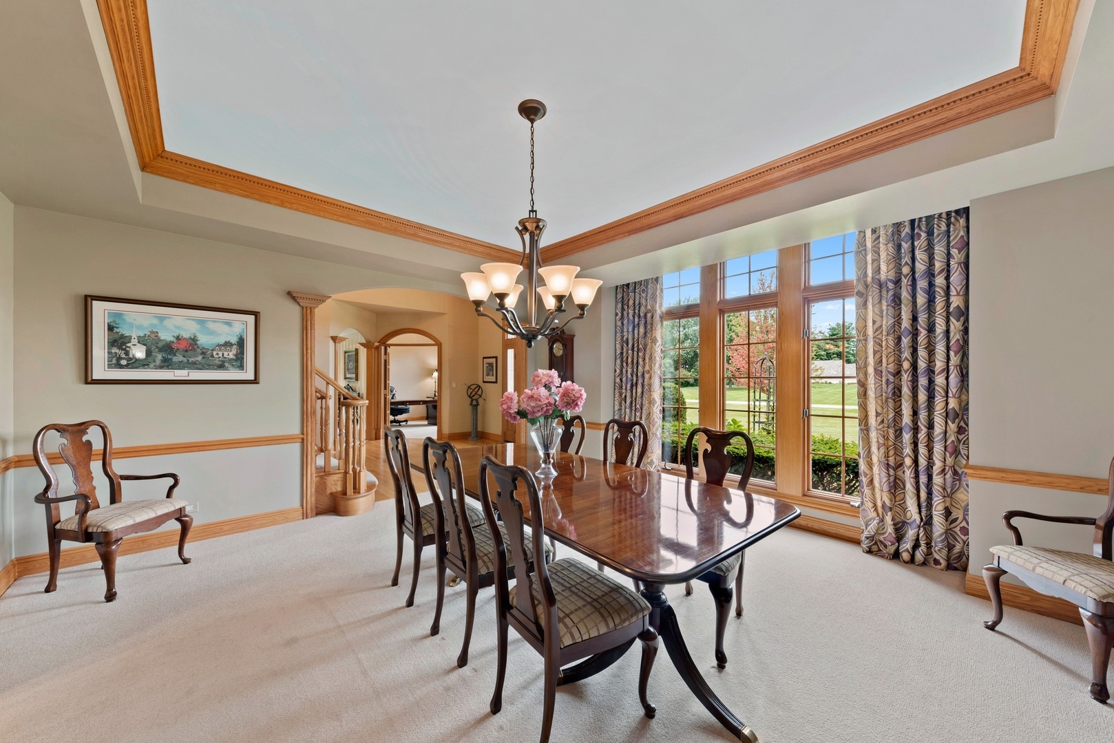 776 North Inverway Road Inverness, IL 60067 - Photo 3 of 31 a view of a dining room with furniture window and outside view