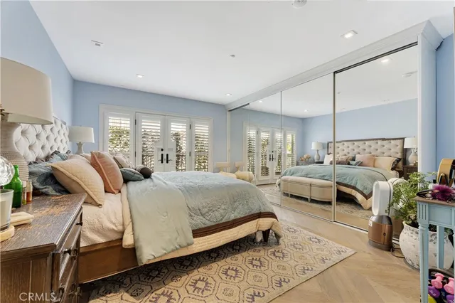 a bedroom with furniture and a couch